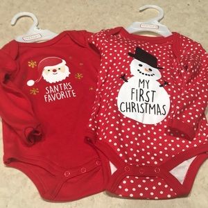 My 1st Christmas onesies